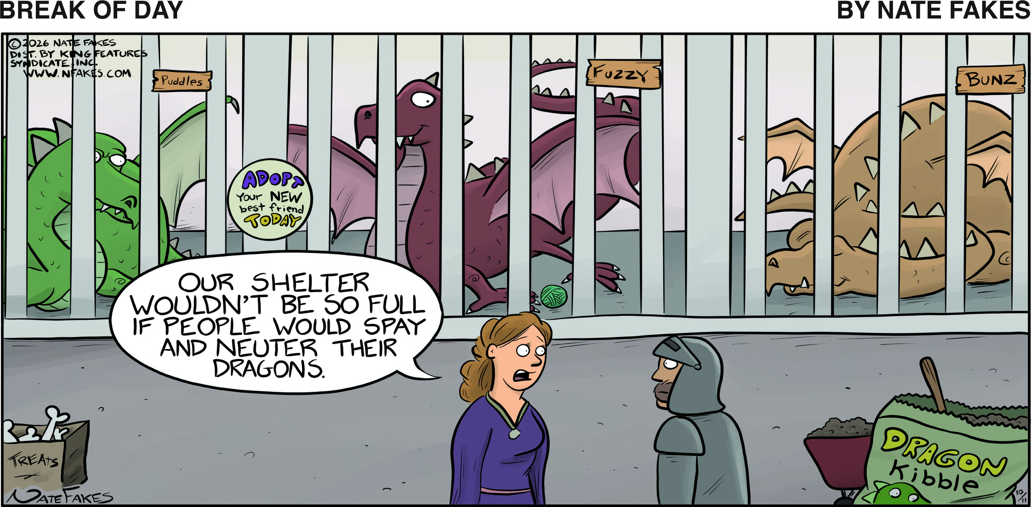 Break of Day comic