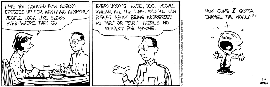 Calvin & Hobbes comic