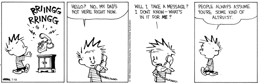 Calvin & Hobbes comic