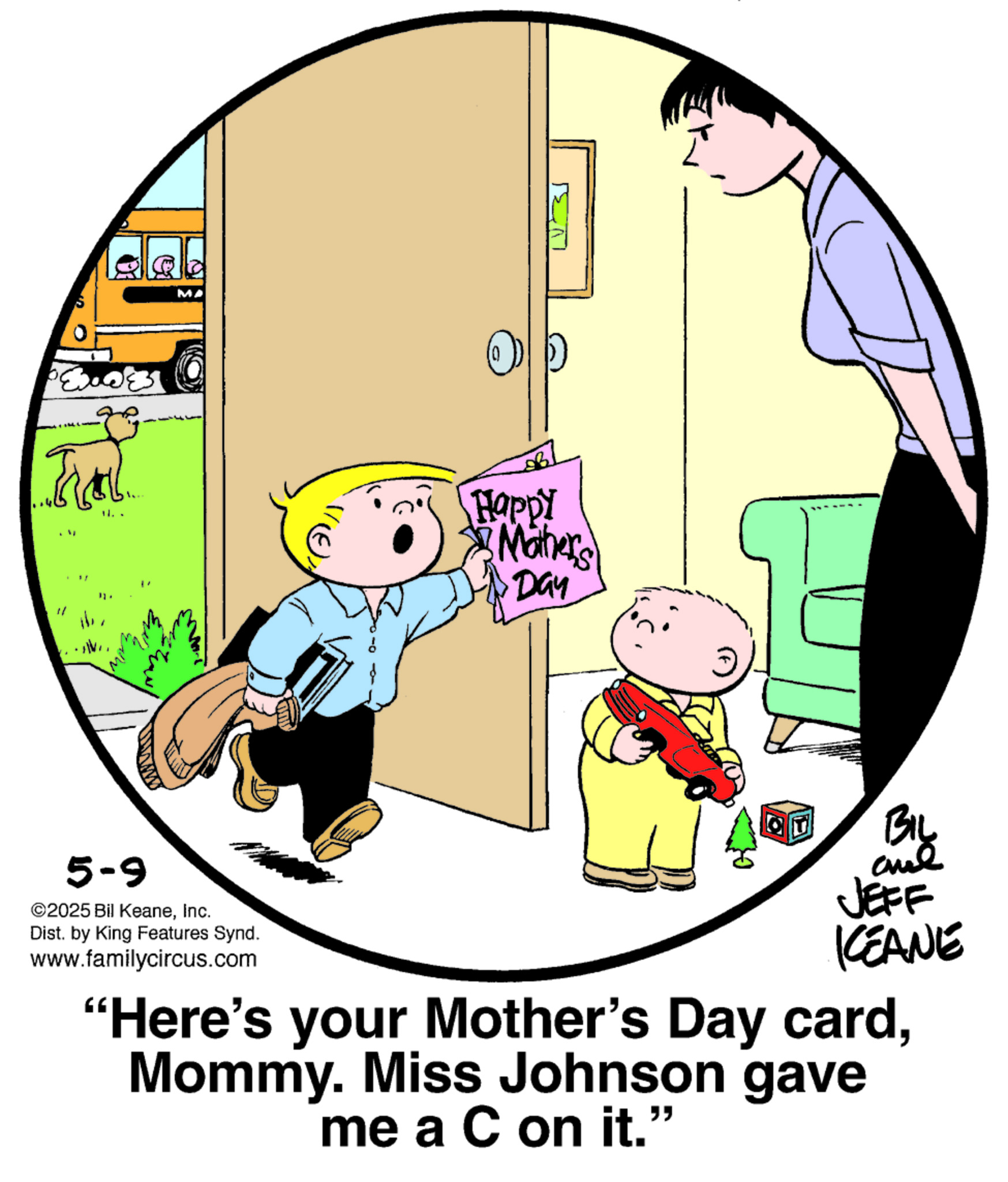 The Family Circus comic