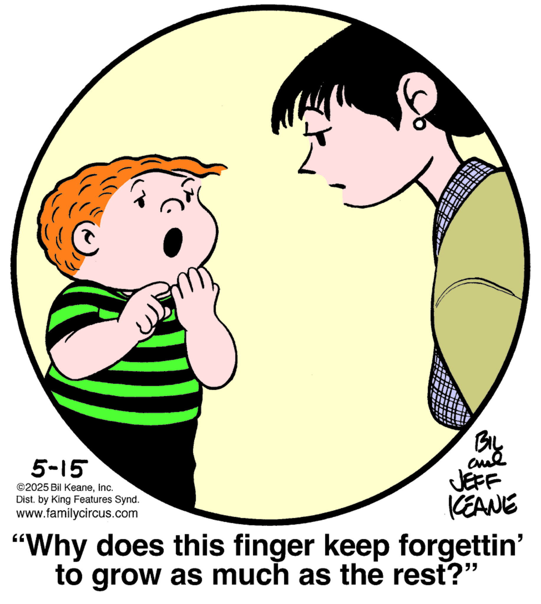 The Family Circus comic
