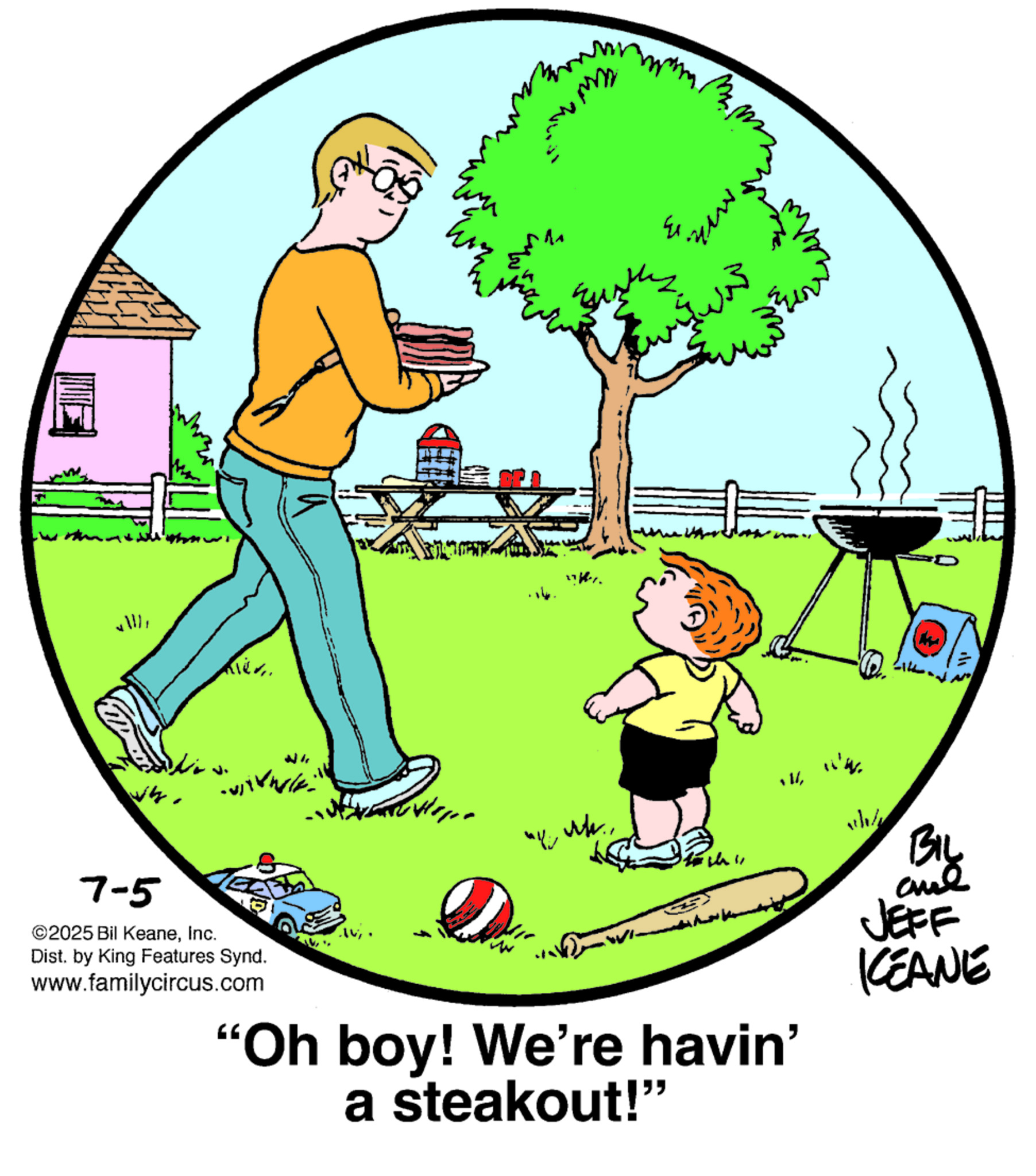 The Family Circus comic