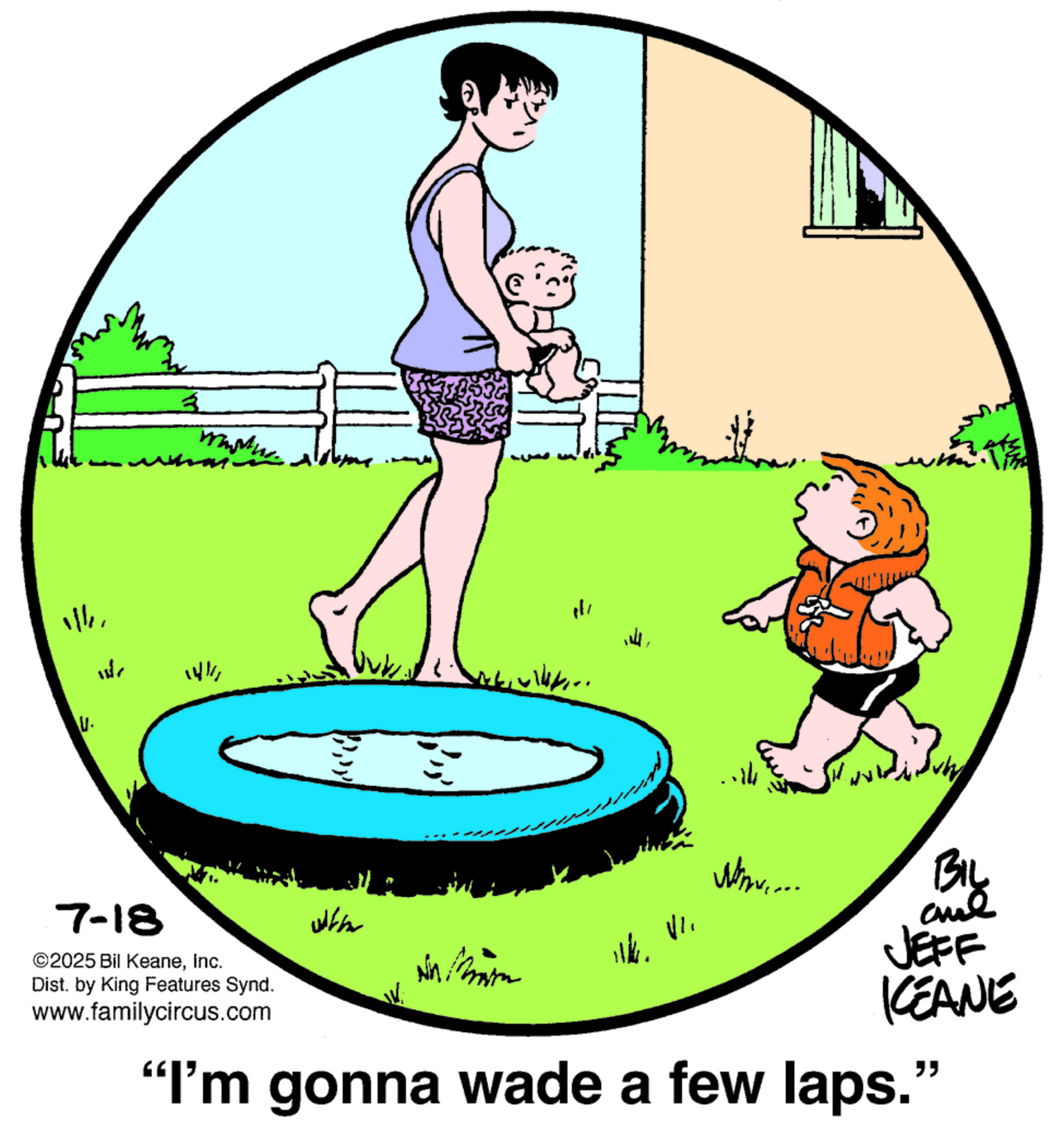 The Family Circus comic