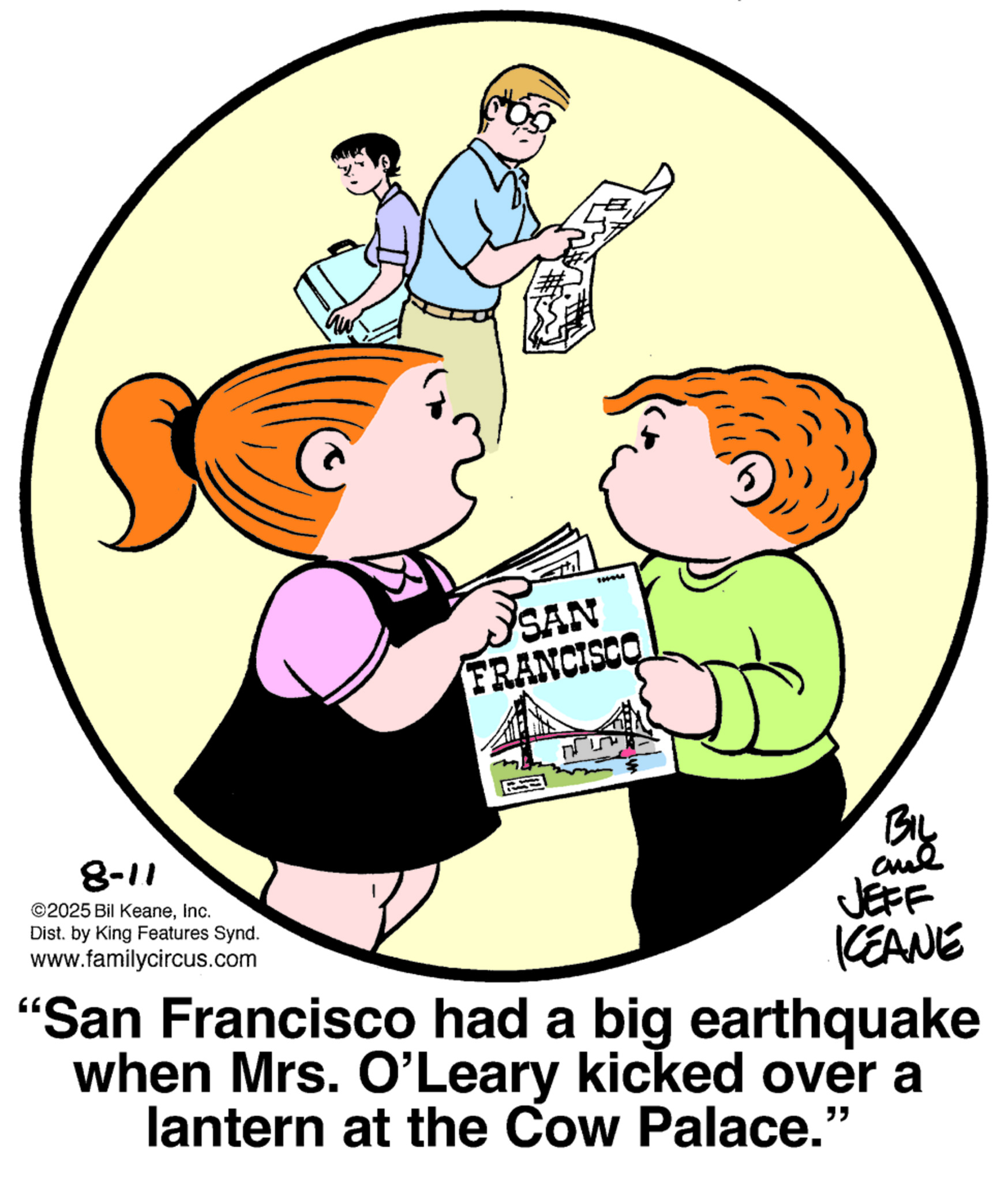 The Family Circus comic
