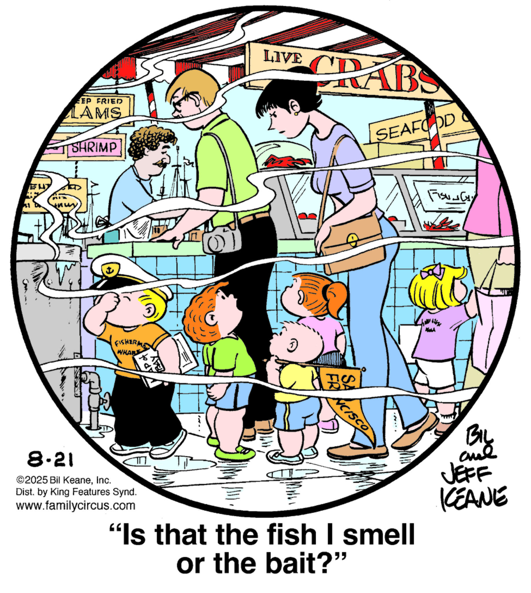 The Family Circus comic