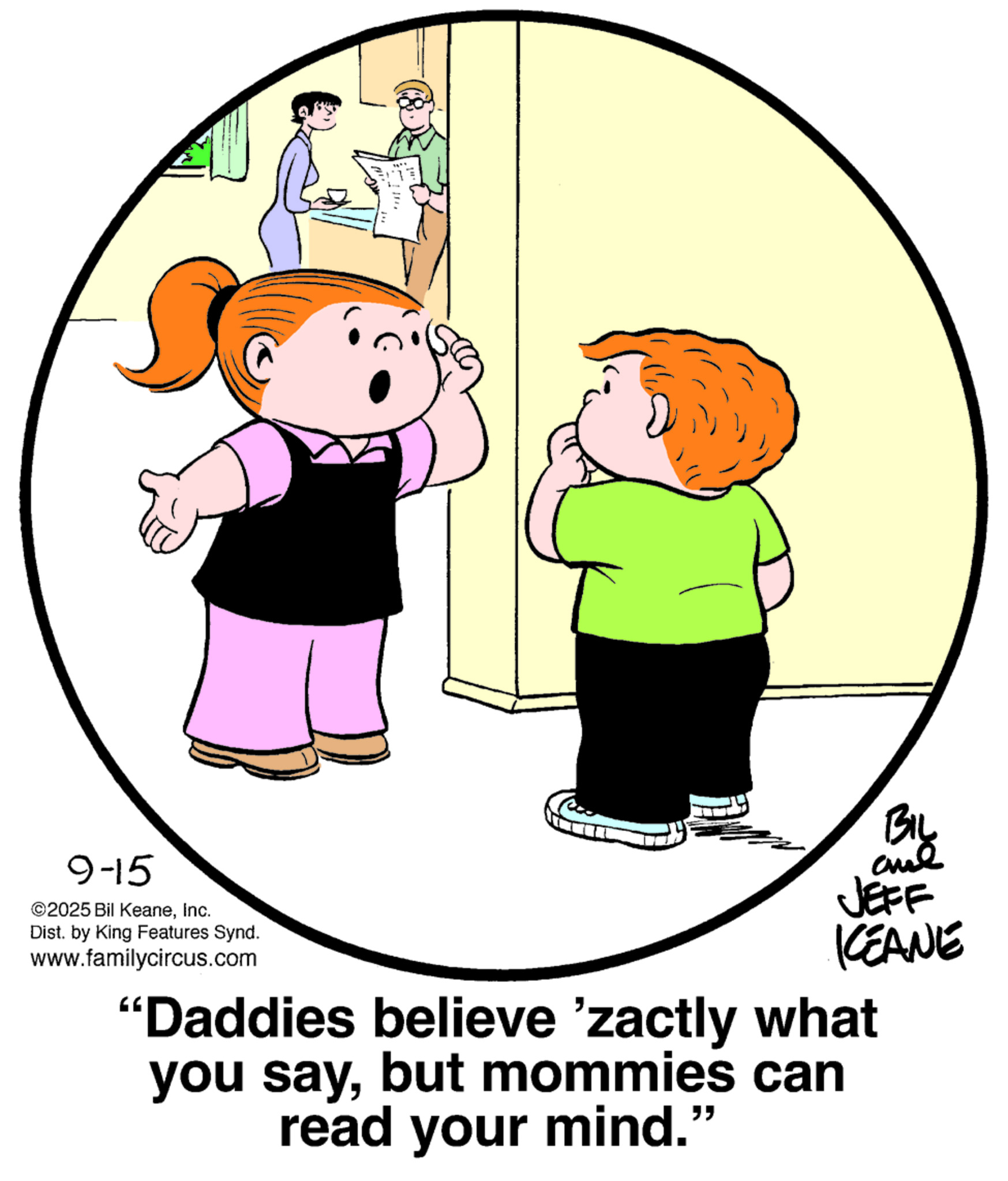 The Family Circus comic