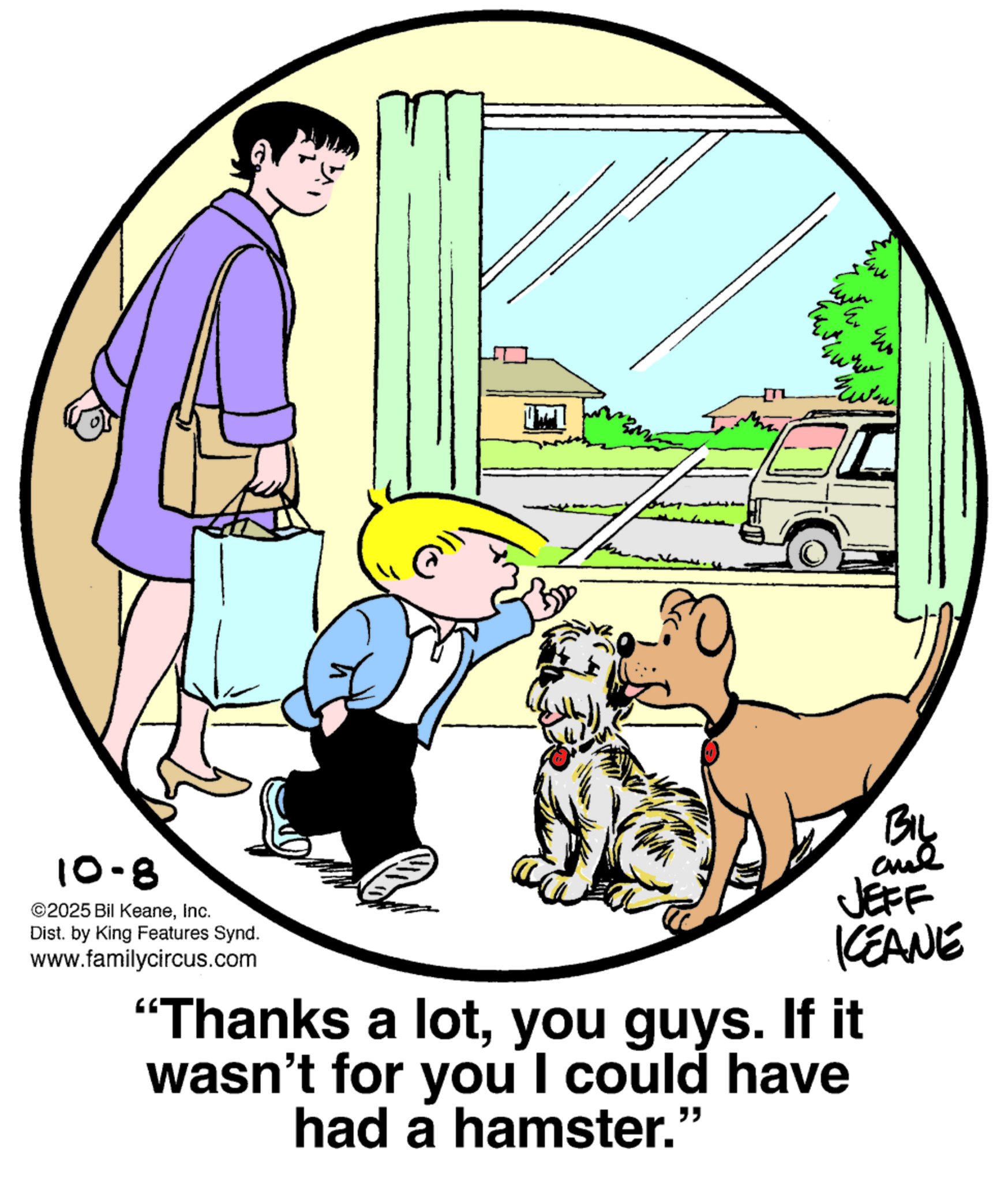 The Family Circus comic