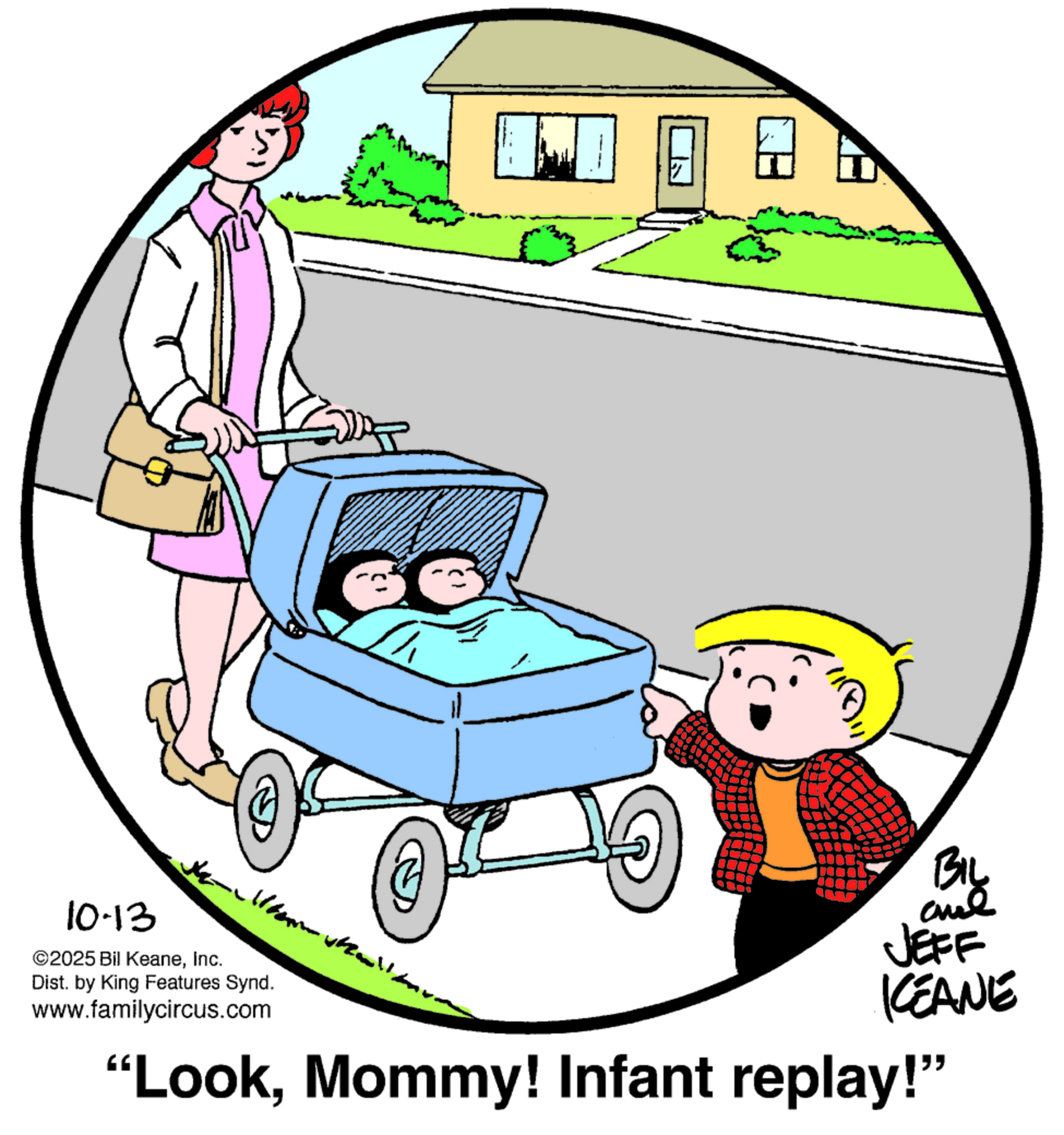 The Family Circus comic