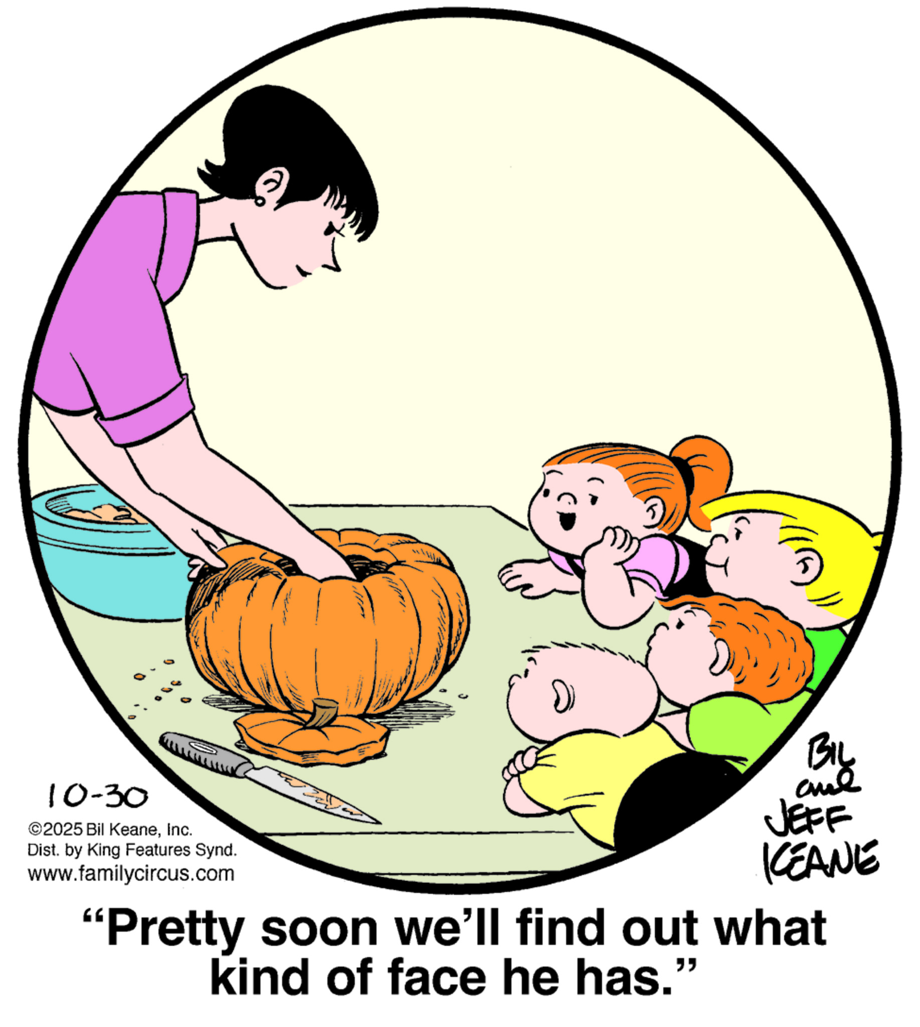 The Family Circus comic