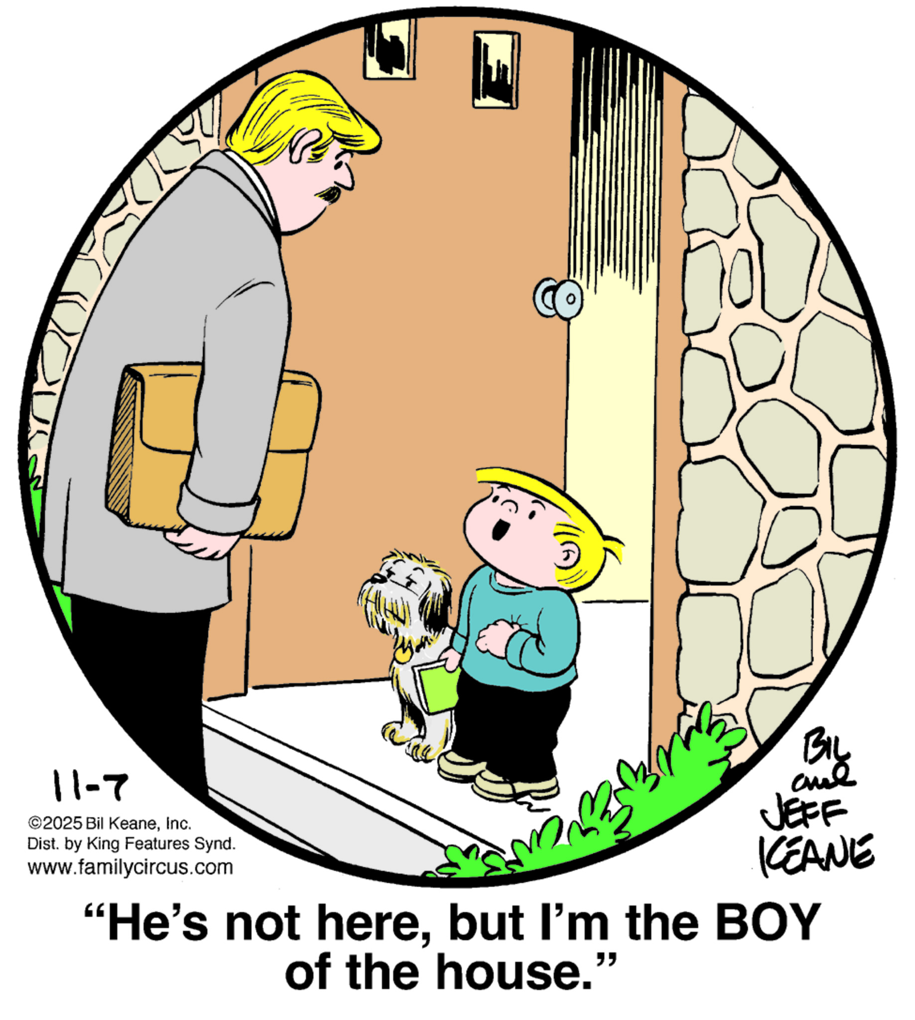 The Family Circus comic