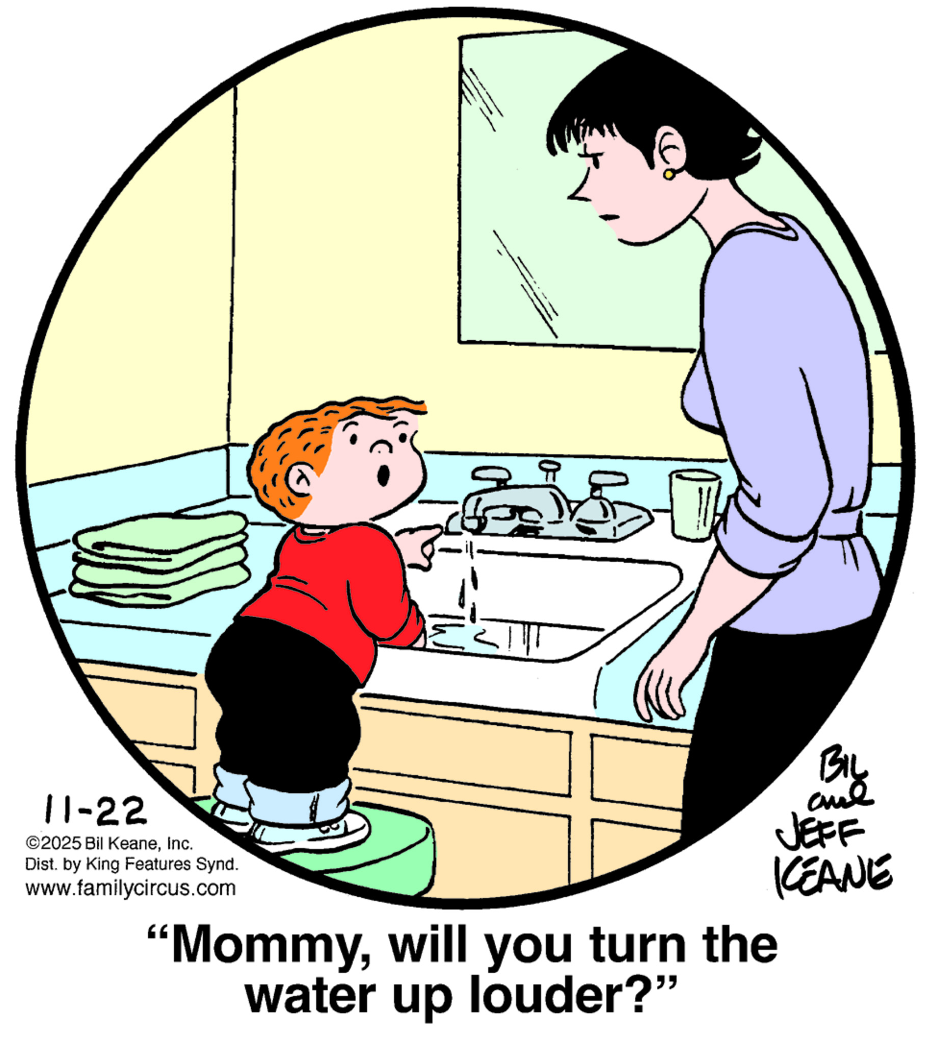 The Family Circus comic