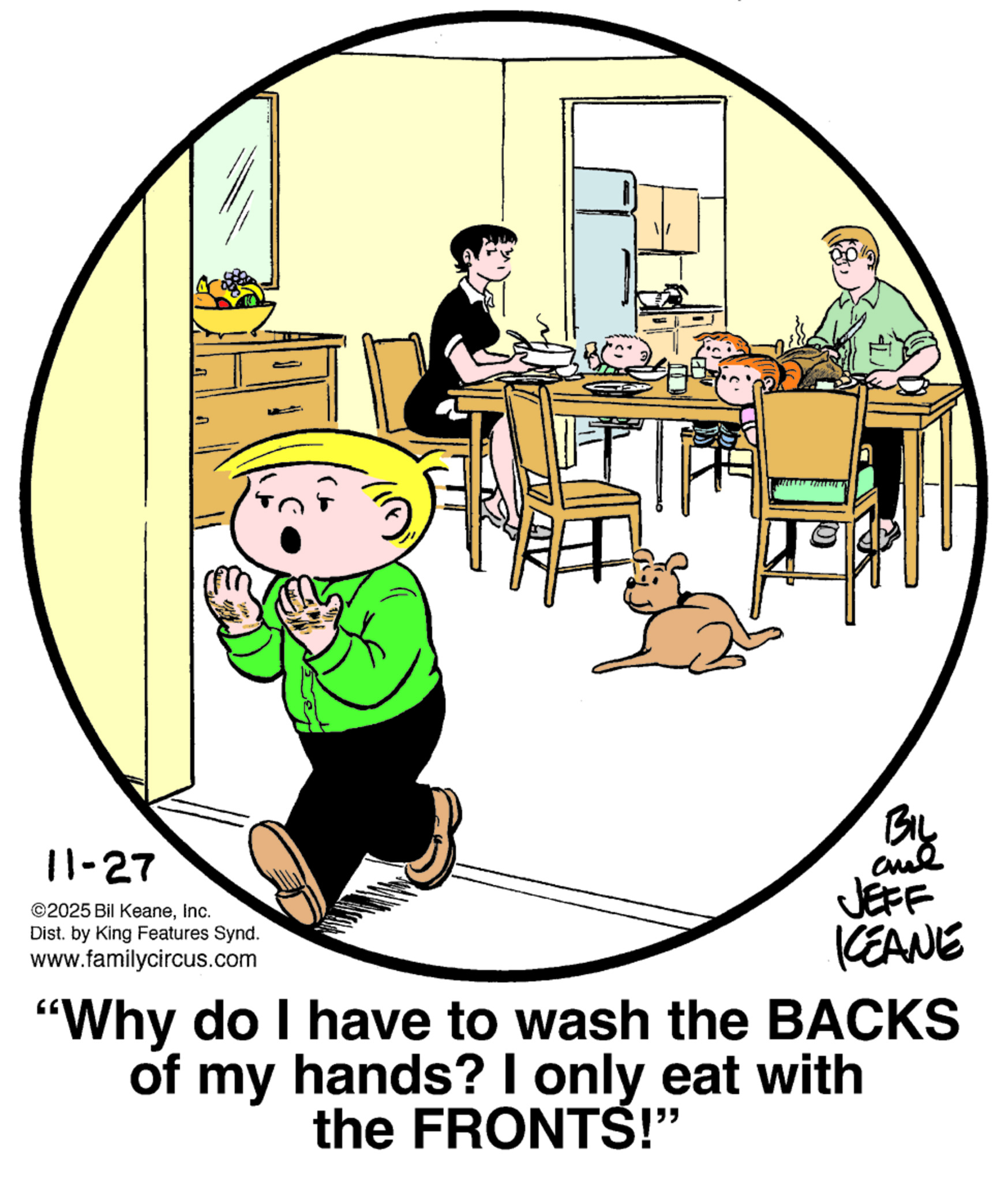 The Family Circus comic