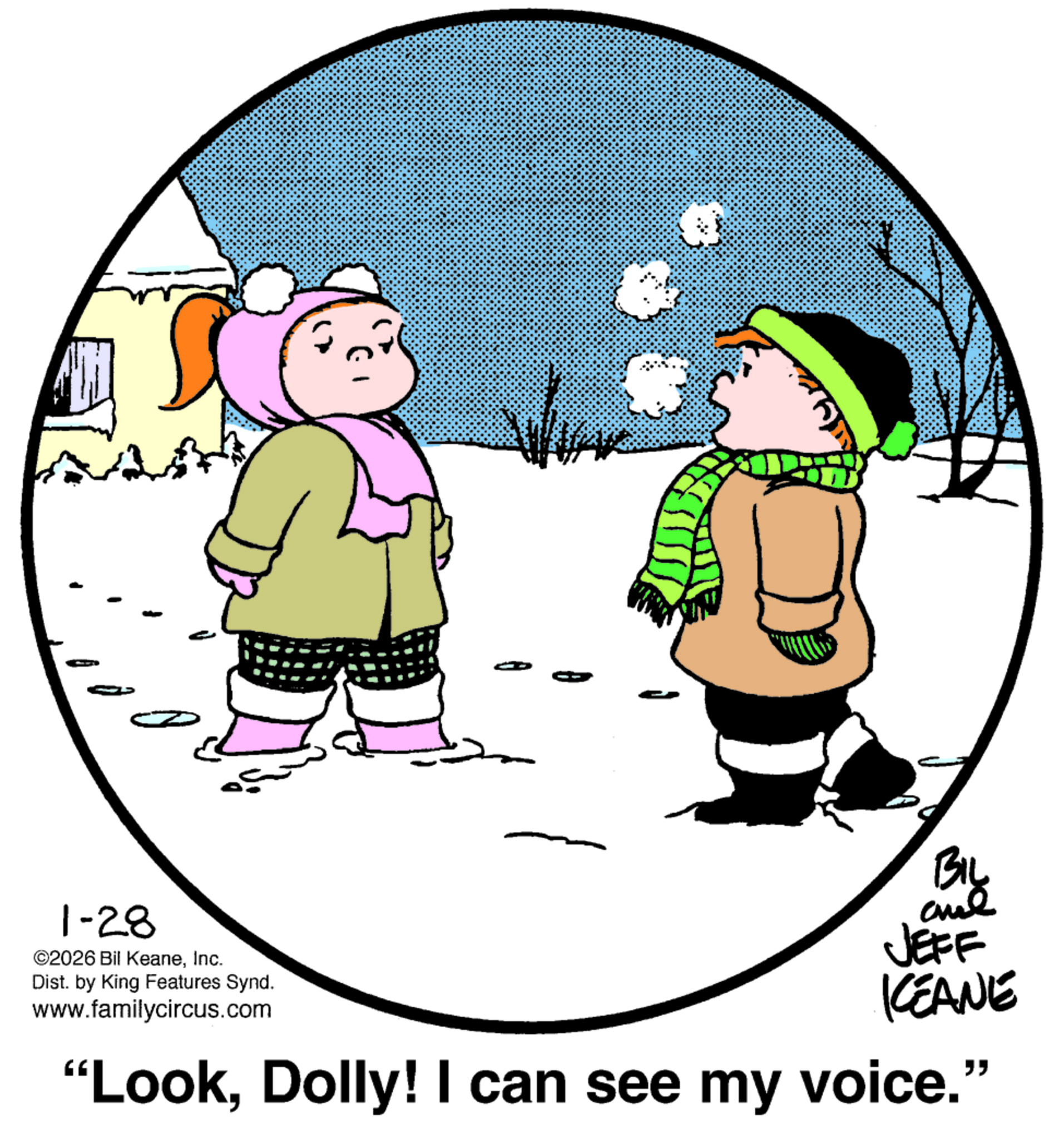 The Family Circus comic