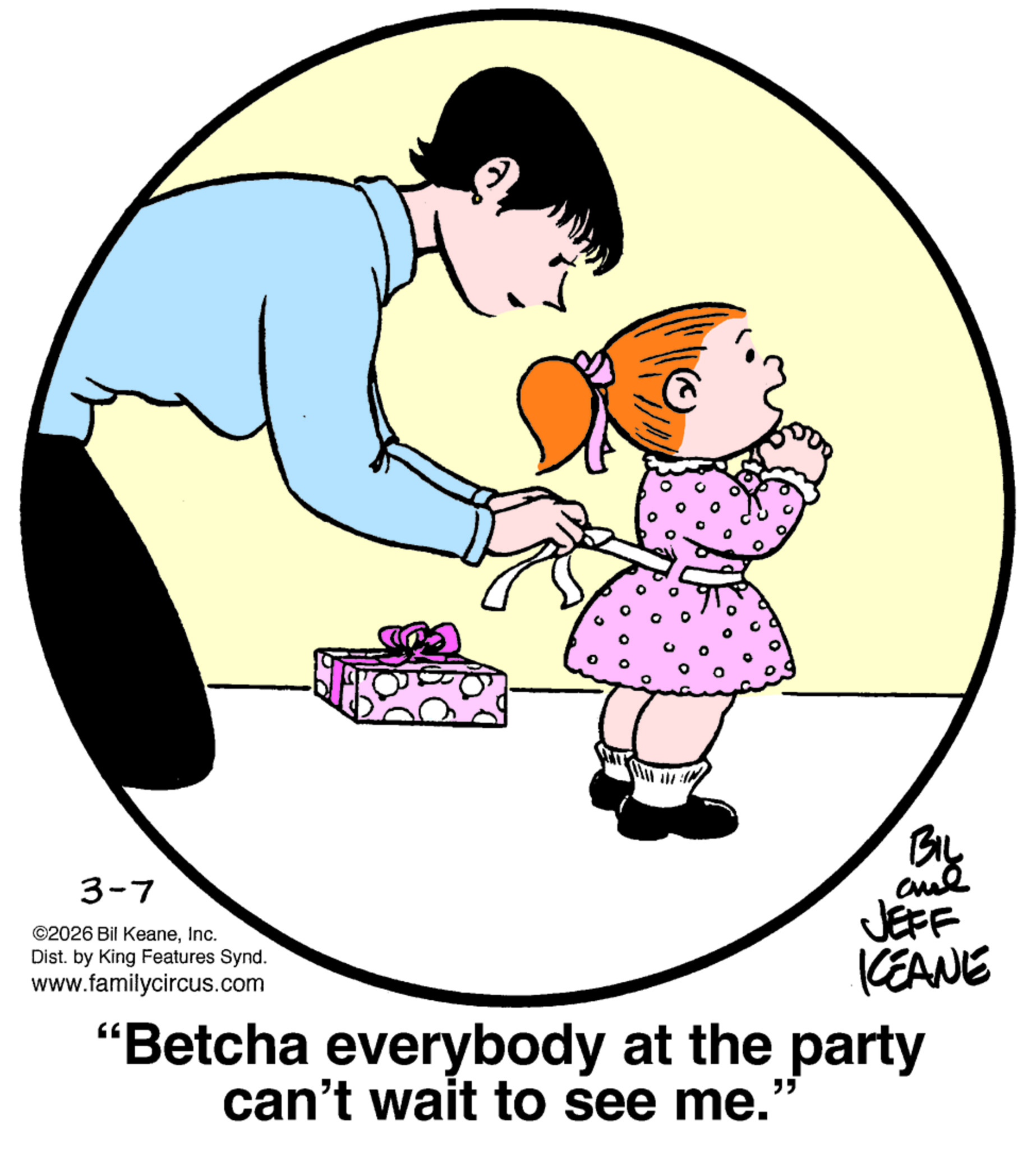 The Family Circus comic