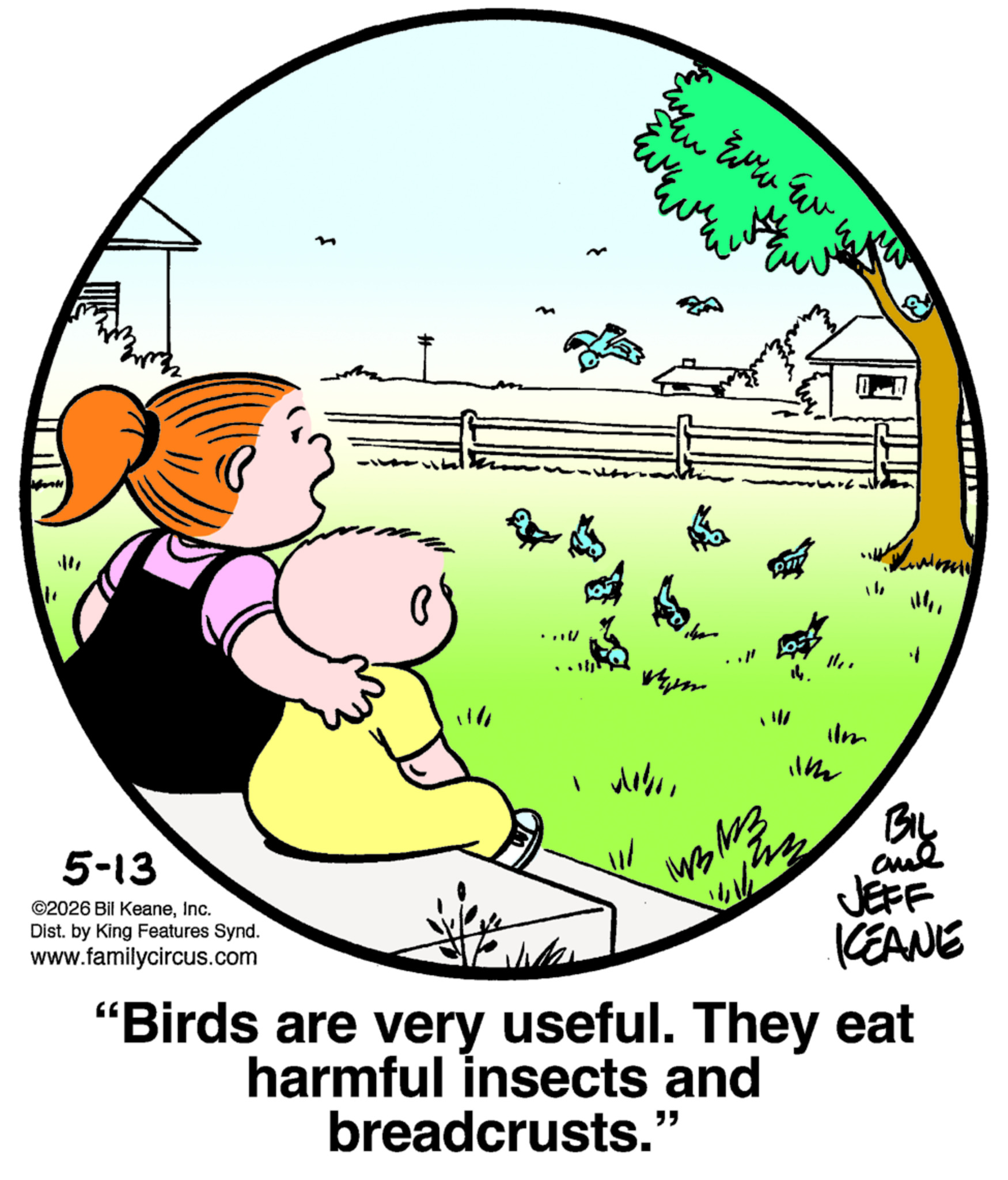 The Family Circus comic