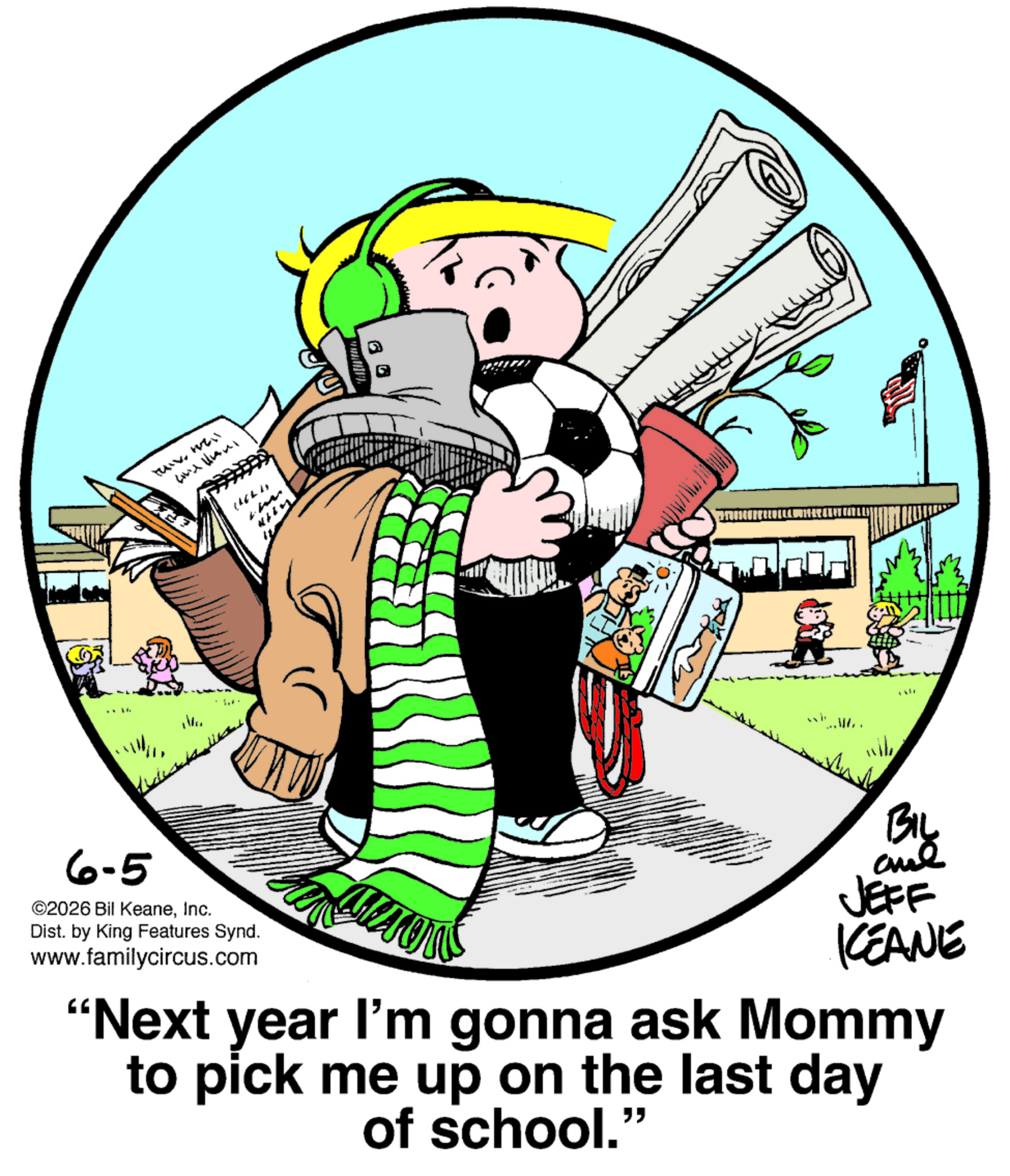 The Family Circus comic