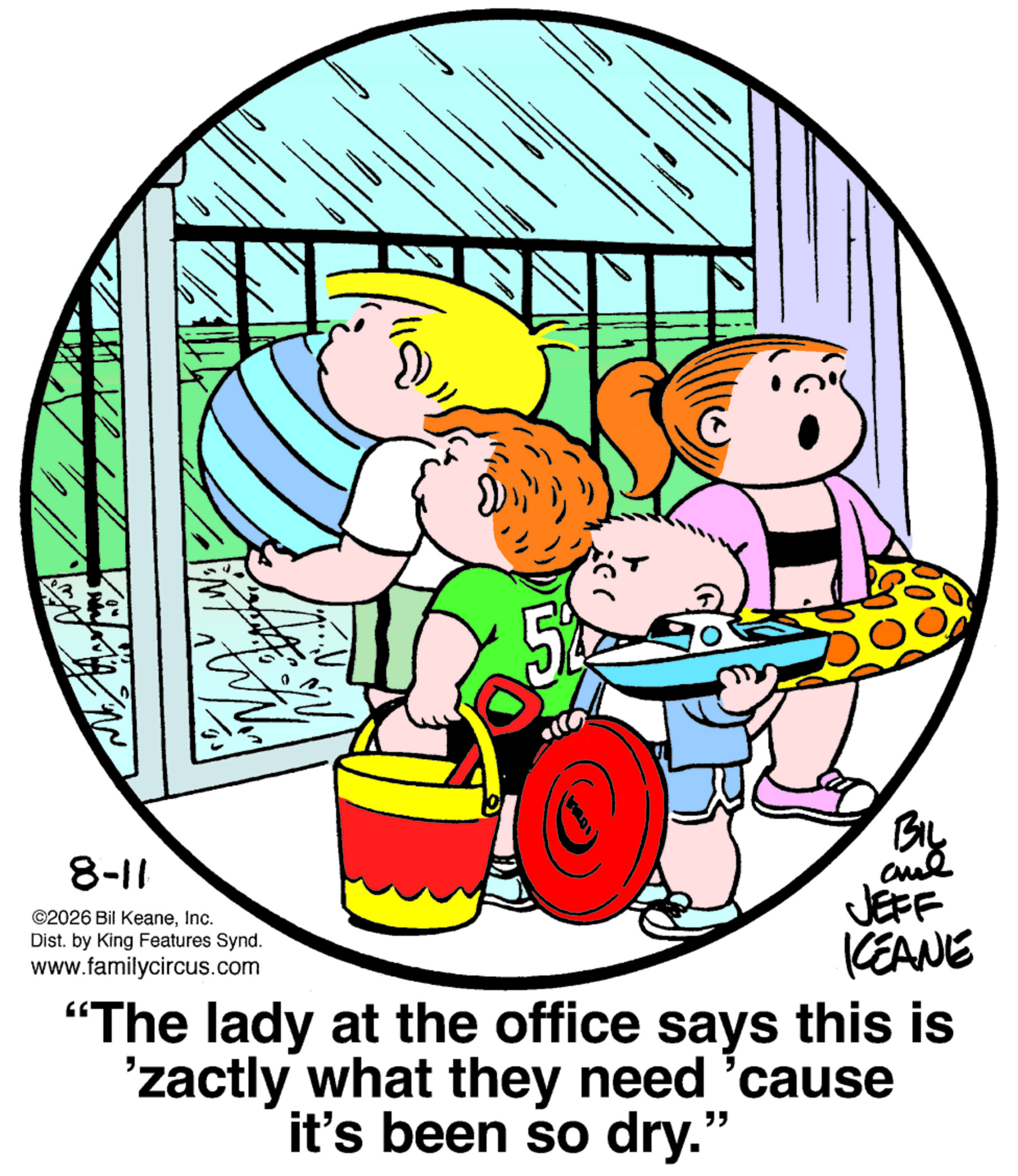 The Family Circus comic