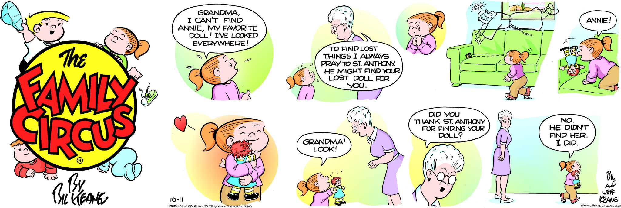 The Family Circus comic