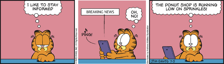 Garfield comic