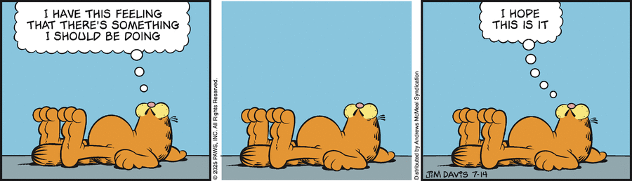 Garfield comic