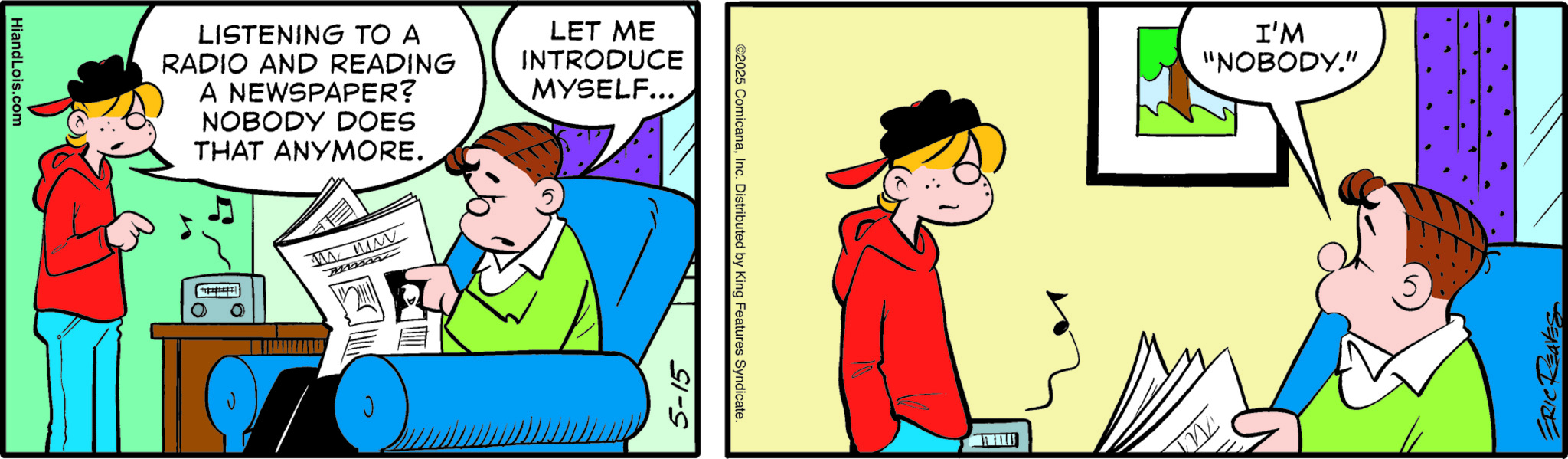 Hi and Lois comic