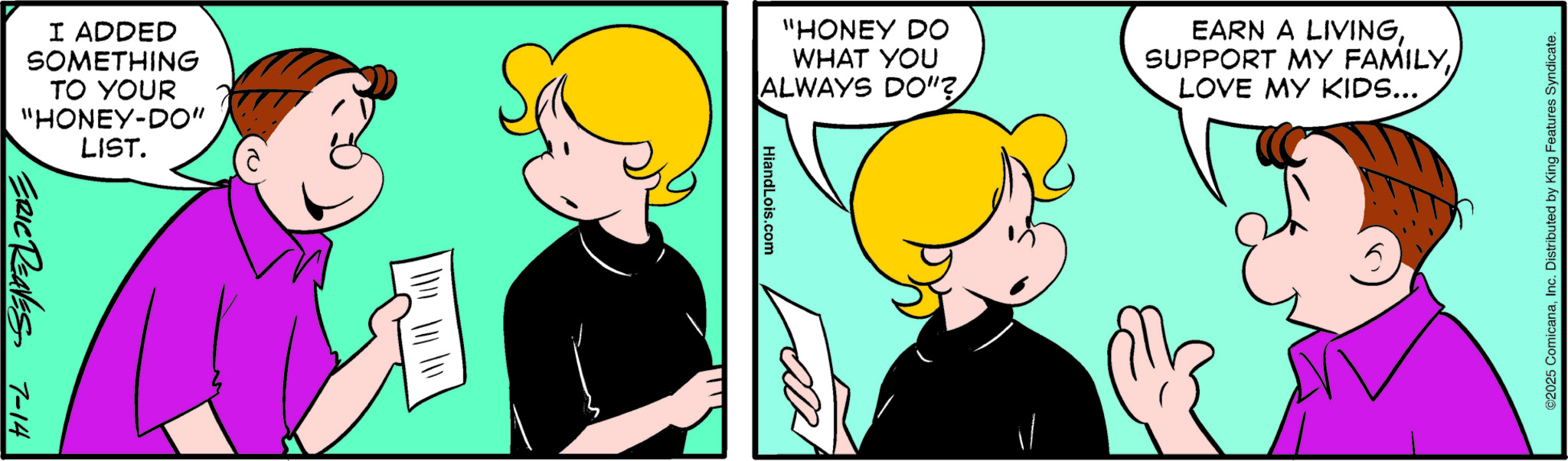 Hi and Lois comic