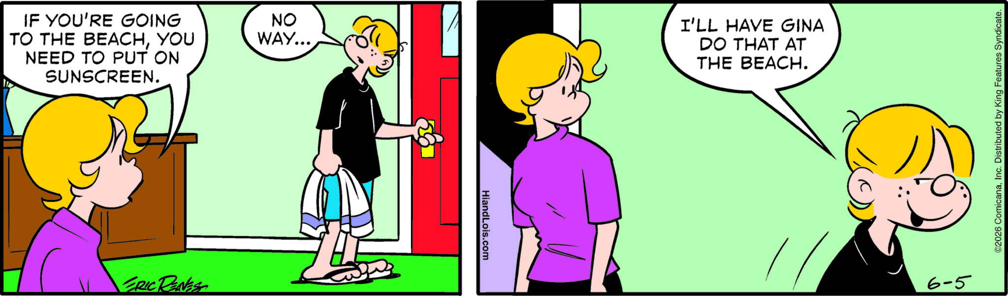Hi and Lois comic