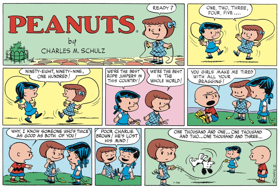 Peanuts Begins comic