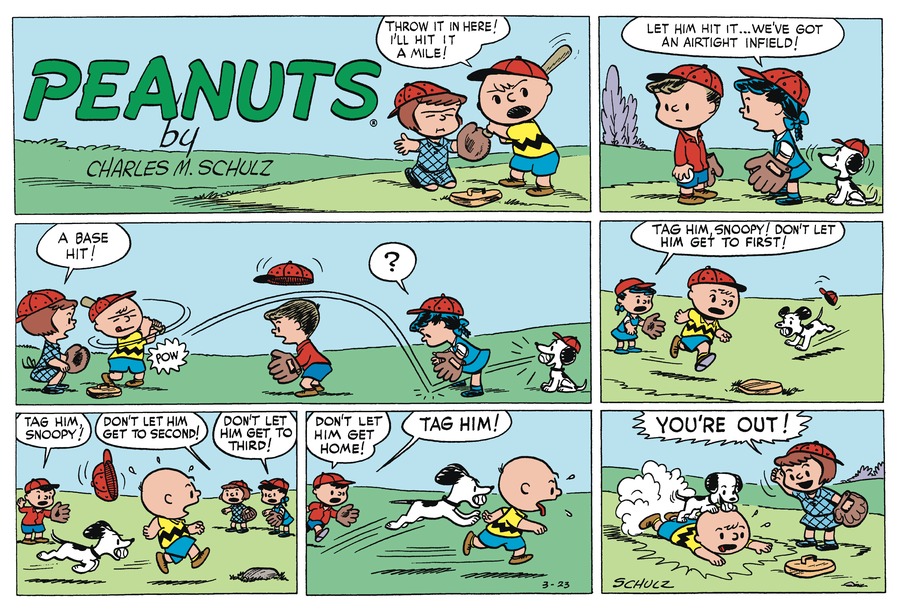 Peanuts Begins comic