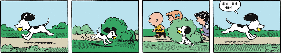 Peanuts Begins comic