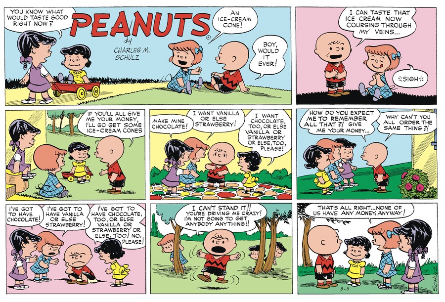 Peanuts Begins comic