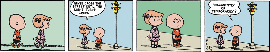Peanuts Begins comic
