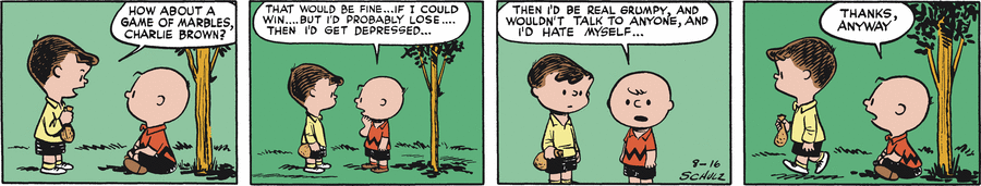 Peanuts Begins comic