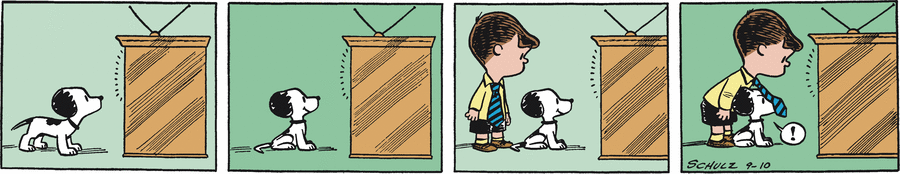 Peanuts Begins comic