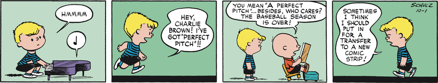 Peanuts Begins comic