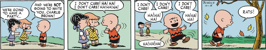 Peanuts Begins comic