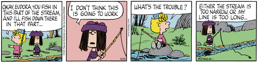 Peanuts comic