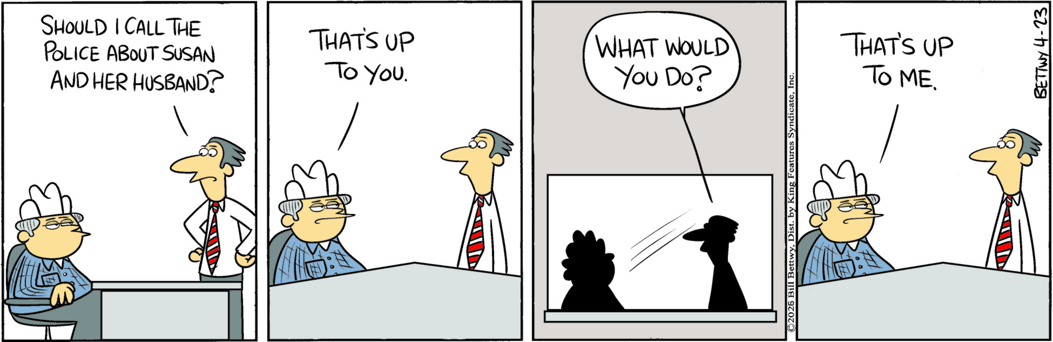 Take it from the Tinkersons comic