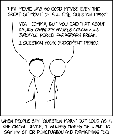 xkcd comic
